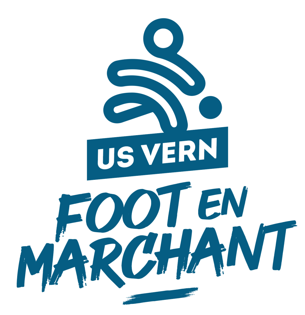Logo équipe foot en marchant USV Football